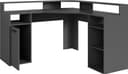 byLIVING Gamingtisch Fox | Schwarz 2