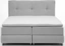 ATLANTIC home collection Boxspringbett Tilo | Grau