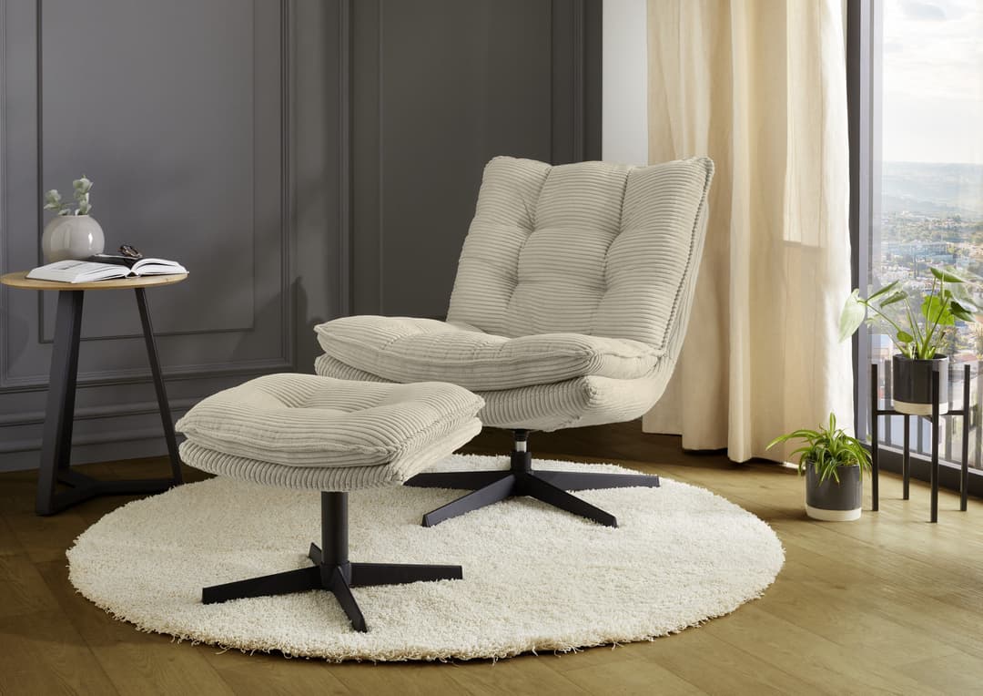 Jockenhöfer Gruppe Relaxsessel Kasper | Beige