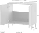 Schildmeyer Waschbeckenunterschrank Smilla | Grün 4