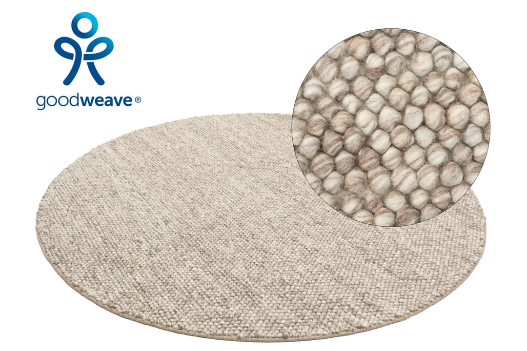 OTTO home Wollteppich Wolly | Beige
