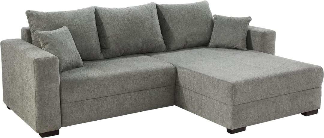 Jockenhöfer Gruppe Ecksofa Elmau XL L-Form | Grau