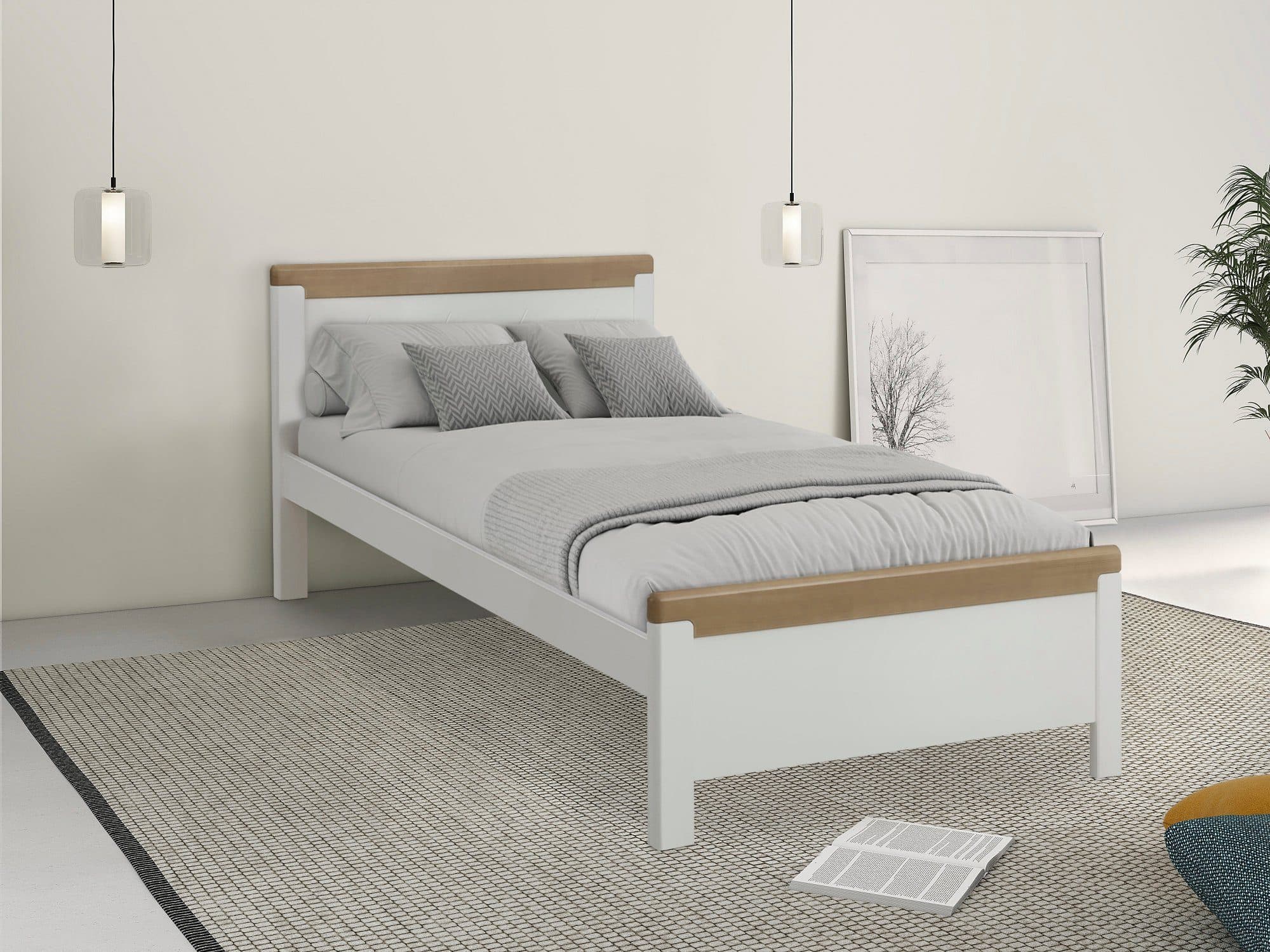 OTTO home Holzbett CARITA | Weiß