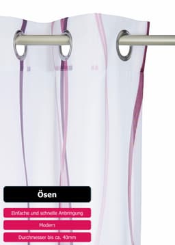 OTTO home Gardine Dimona | Mehrfarbig