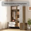OTTO home Kleiderschrank Luca Kommode Schrank Schlafzimmer | Weiß 5