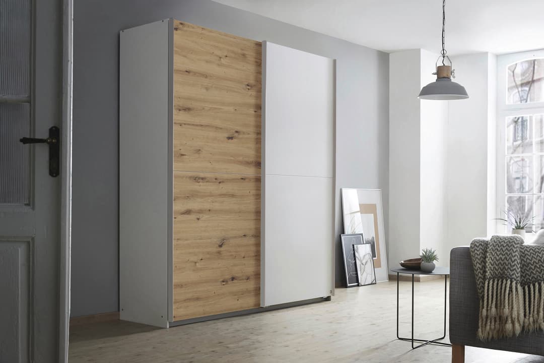 rauch Schwebetürenschrank Kleiderschrank Schrank Garderobe | Holztöne