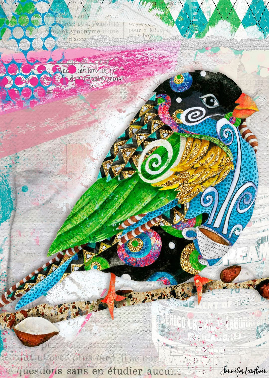 Ravensburger Puzzle Bunter Vogel | Mehrfarbig