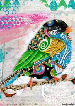 Ravensburger Puzzle Bunter Vogel | Mehrfarbig