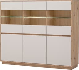 Home affaire Highboard Sonora | Holztöne