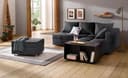 Home affaire Ecksofa Italia L-Form | Grau 2