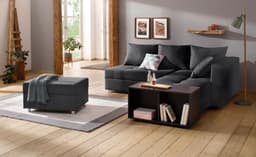 Home affaire Ecksofa Italia L-Form | Grau