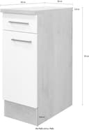Flex-Well Unterschrank Morena | Braun 3