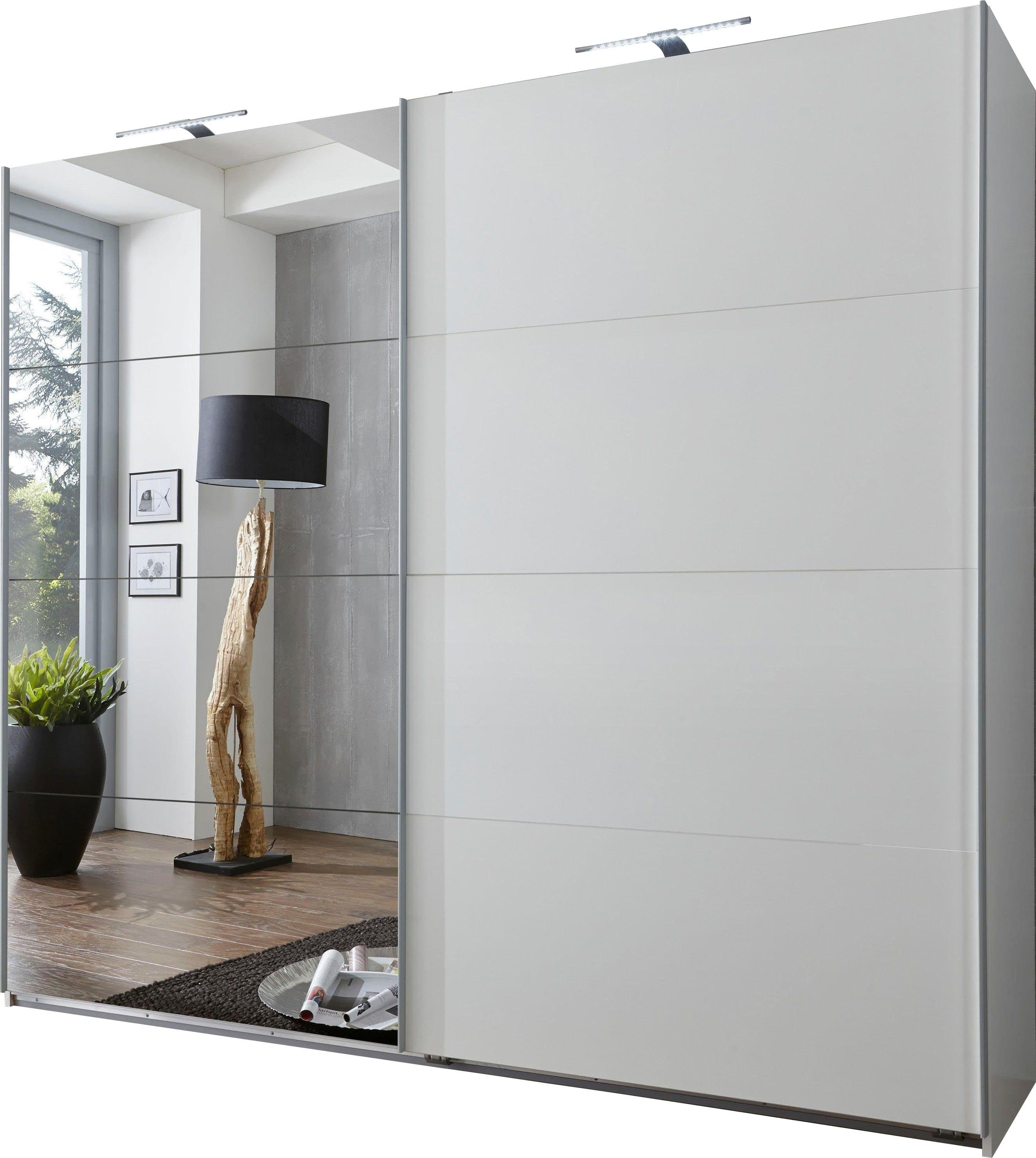Wimex Schwebetürenschrank Ernie | Weiß