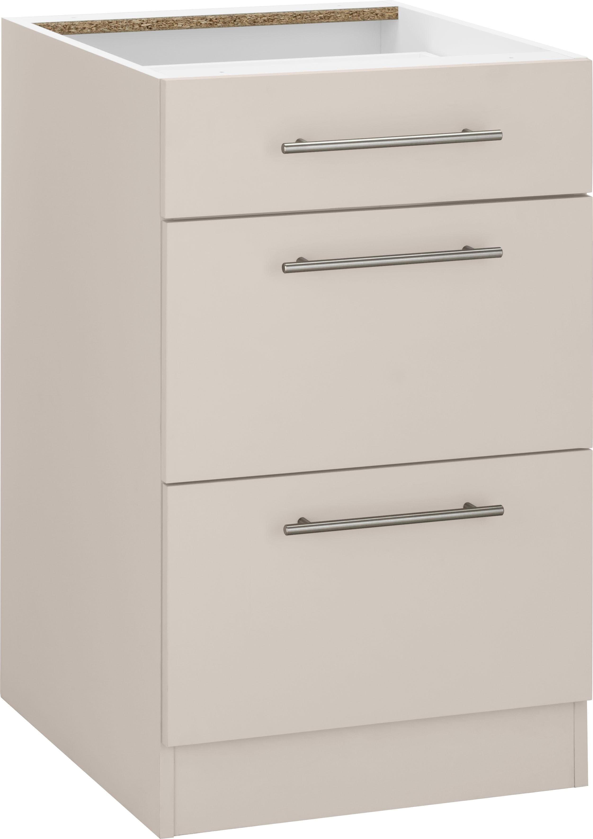 wiho Küchen Unterschrank Cali | Beige