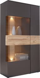 FORTE Vitrine Como Highboard | Braun 3