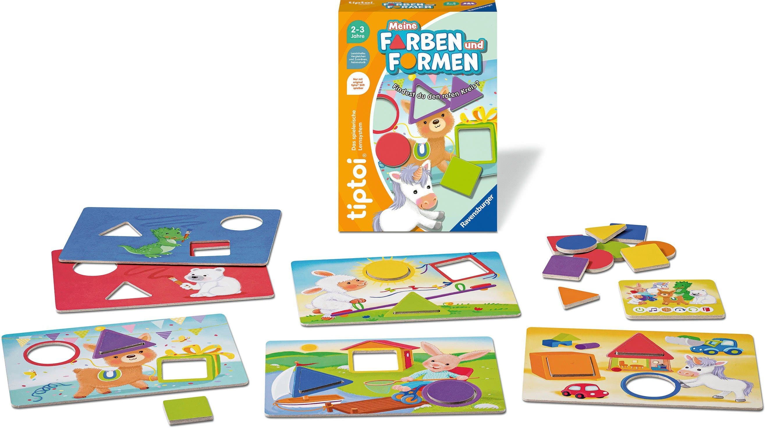 Ravensburger tiptoi® Meine Farben und Formen | Mehrfarbig