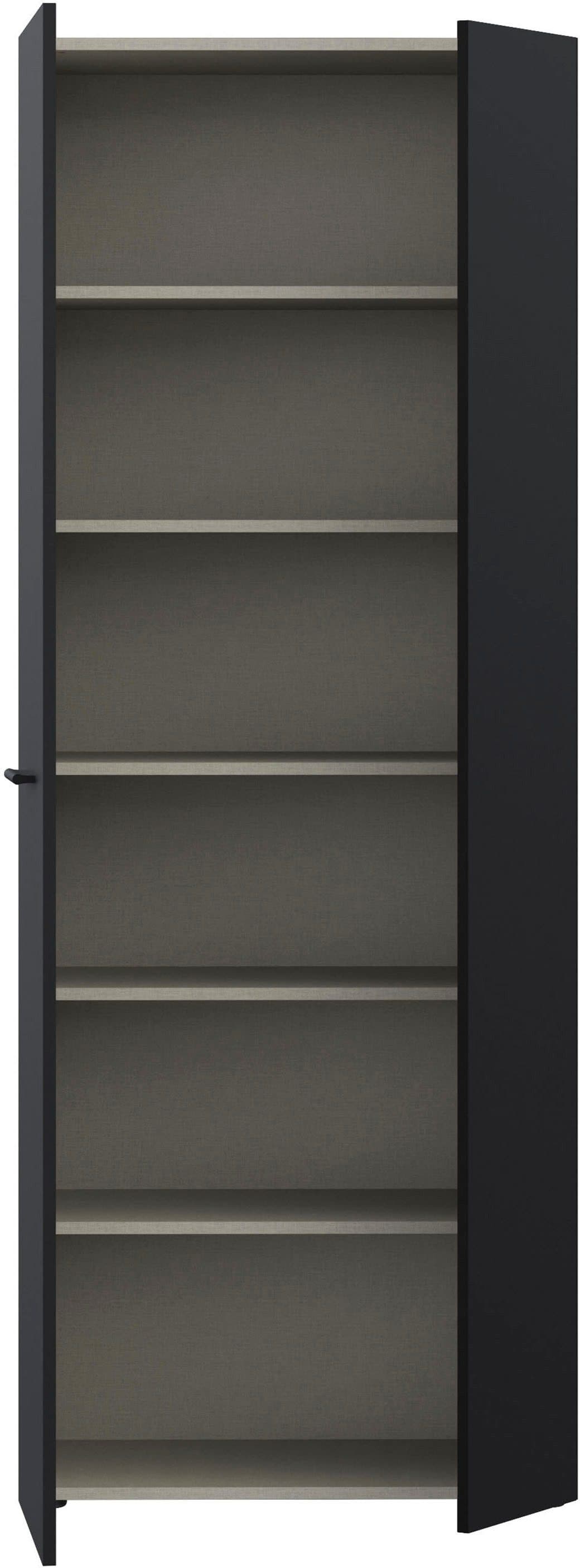 FORTE Schuhschrank NET306 | Schwarz