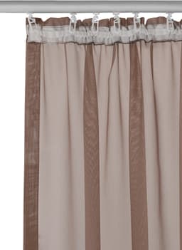 OTTO home Gardine XANA | Braun