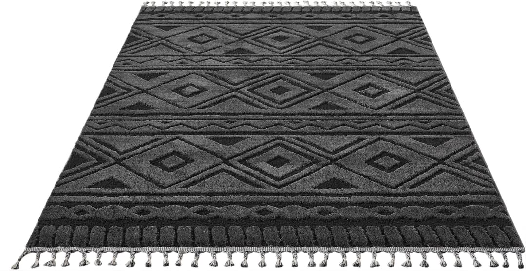 OTTO home Teppich Bonvo | Schwarz