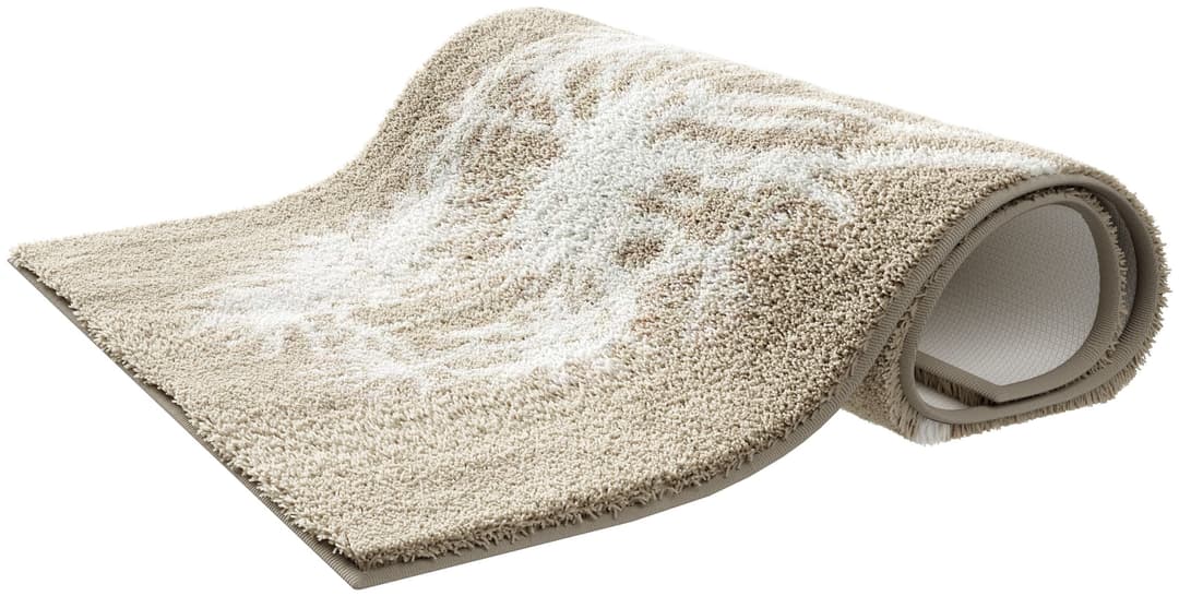 Grund Badematte Pusteblume | Beige
