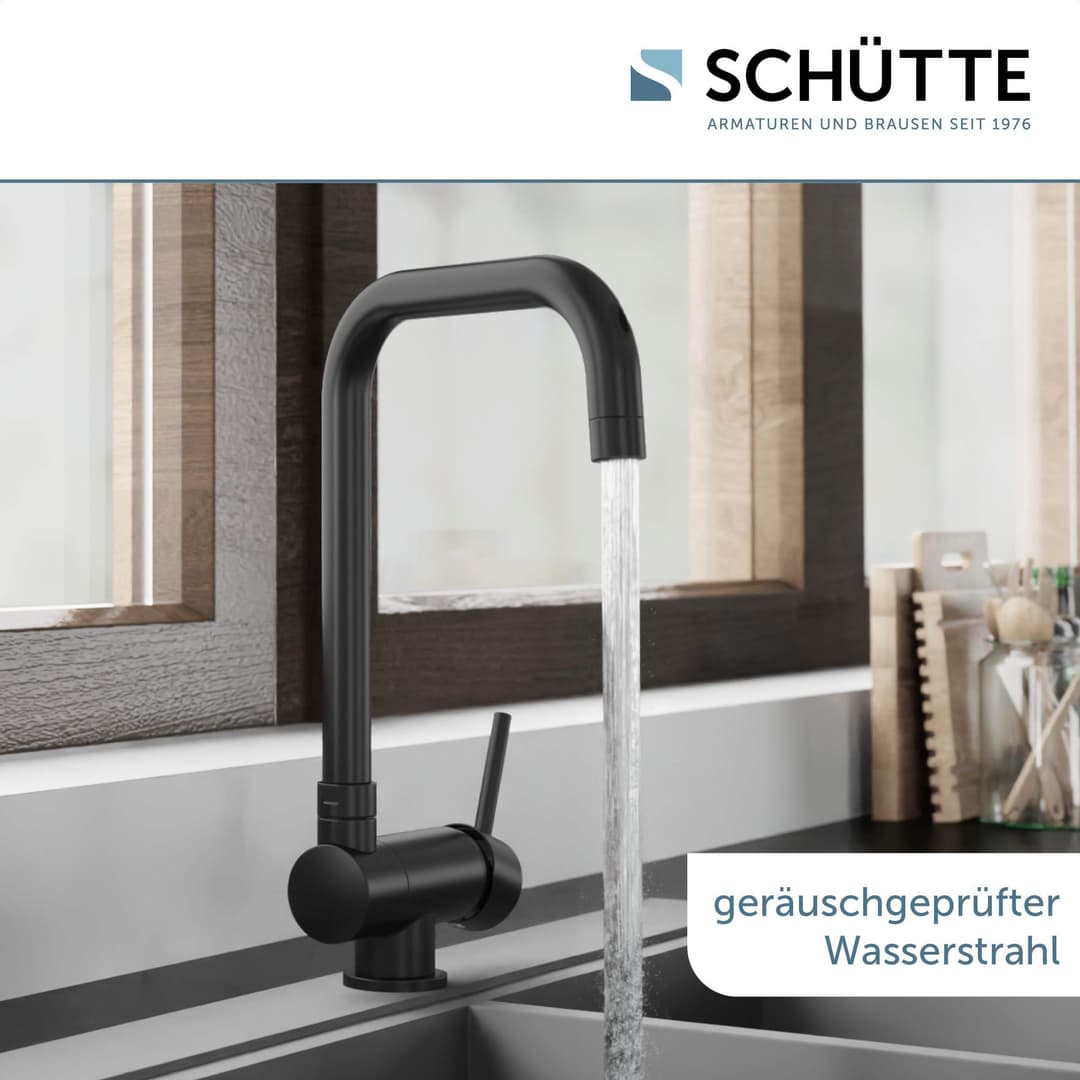 Schütte Spültischarmatur WINDOW | Schwarz