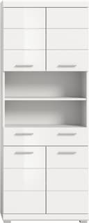 welltime Hochschrank SIENA | Weiß 2