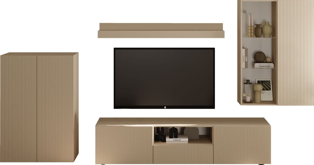 Home affaire Wohnwand Rio | Beige