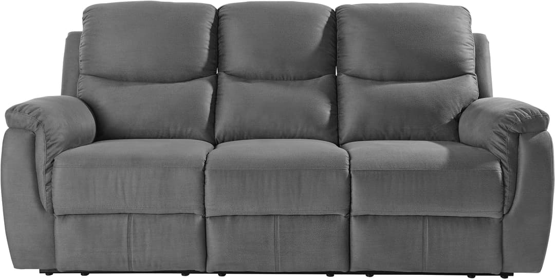ATLANTIC home collection 3-Sitzer Diana | Grau