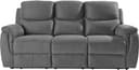 ATLANTIC home collection 3-Sitzer Diana | Grau