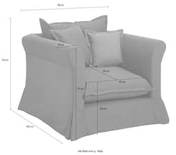 Home affaire Sessel Luise | Beige