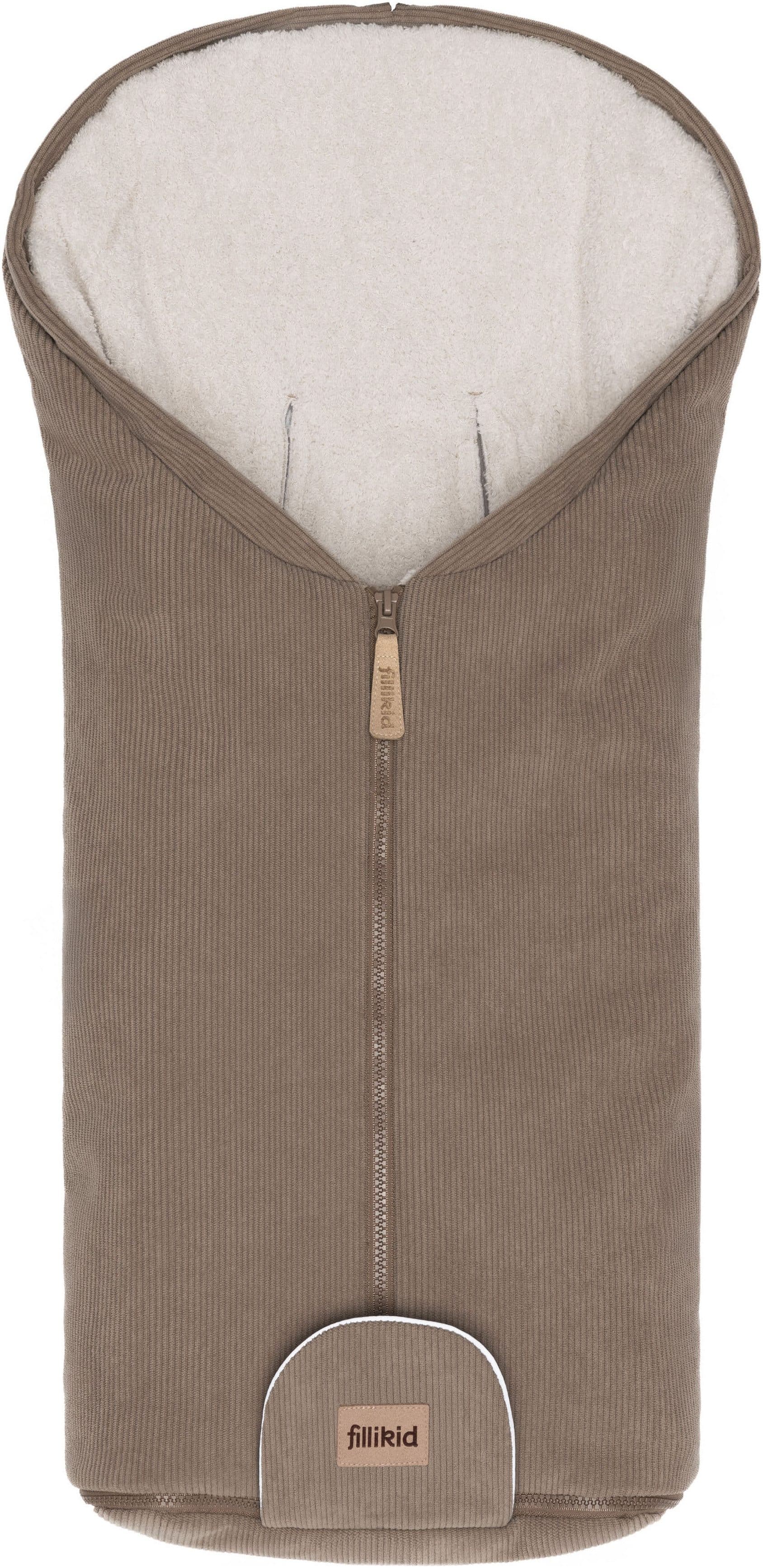 Fillikid Fußsack Nevis Cord | Braun