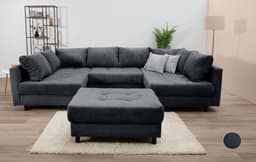 COLLECTION AB Wohnlandschaft Toni U-Form | Grau