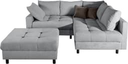 COLLECTION AB Ecksofa Toni L-Form | Grau