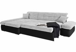 DOMO collection Ecksofa Moric | Grau