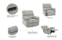 Home affaire Relaxsessel LANNOY | Grau 3