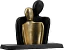 GILDE Dekofigur Skulptur Paar Couple | Schwarz 2