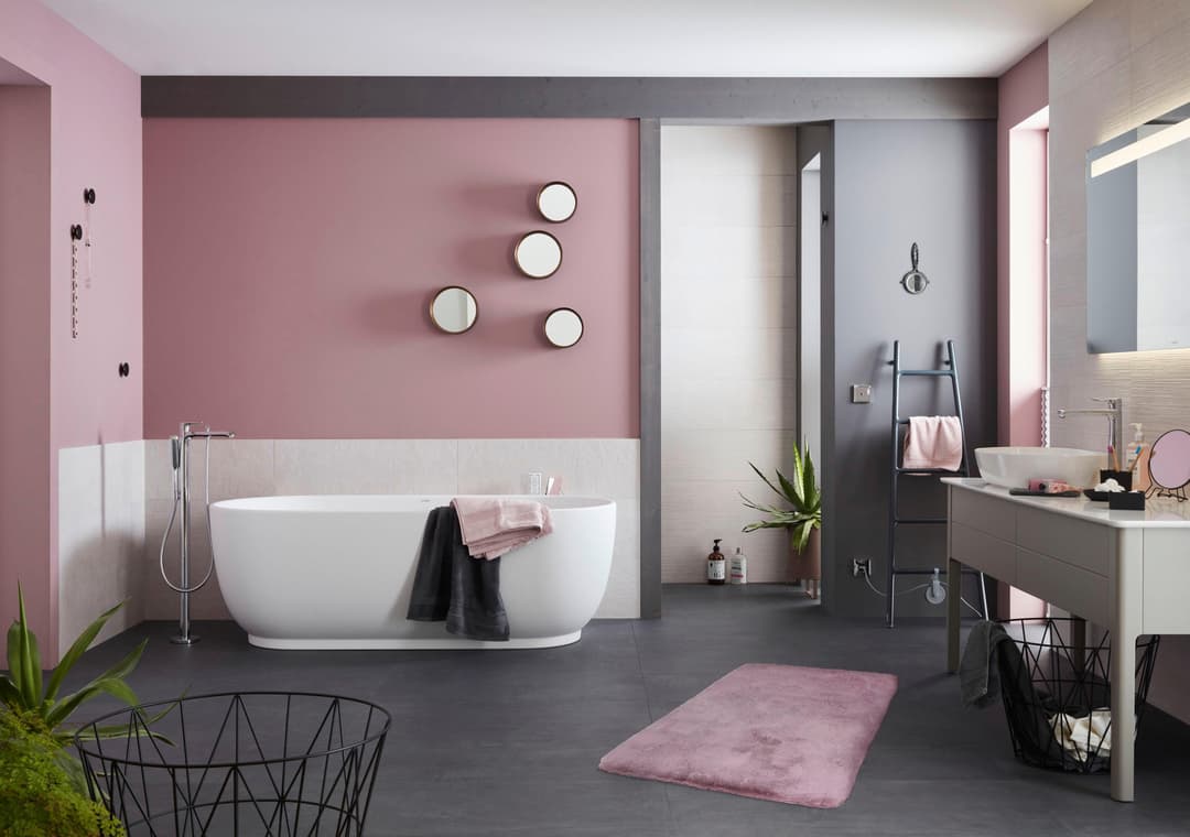 SCHÖNER WOHNEN-Kollektion Badematte Bali | Rosa