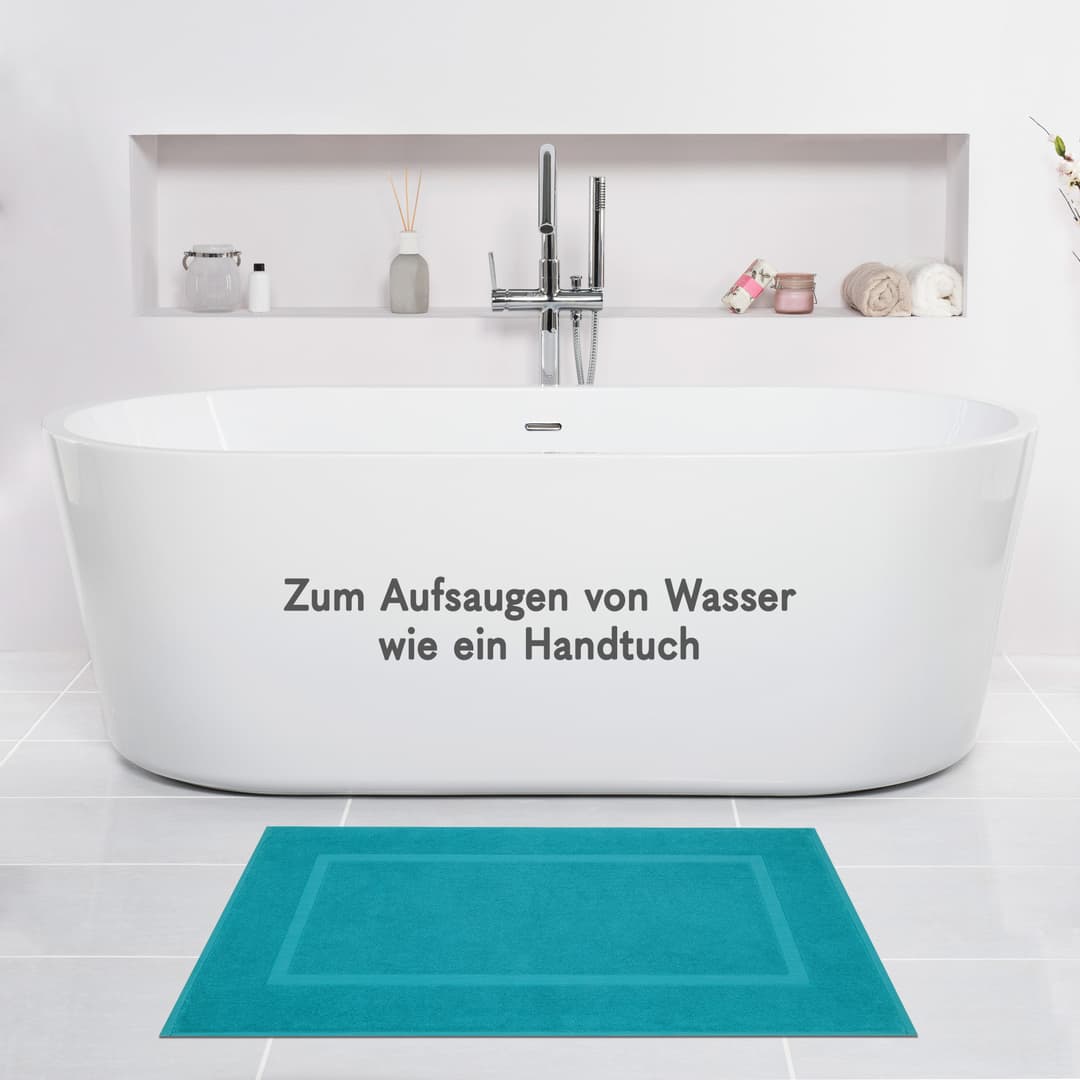HAMMETEX Hotelmatte | Türkis