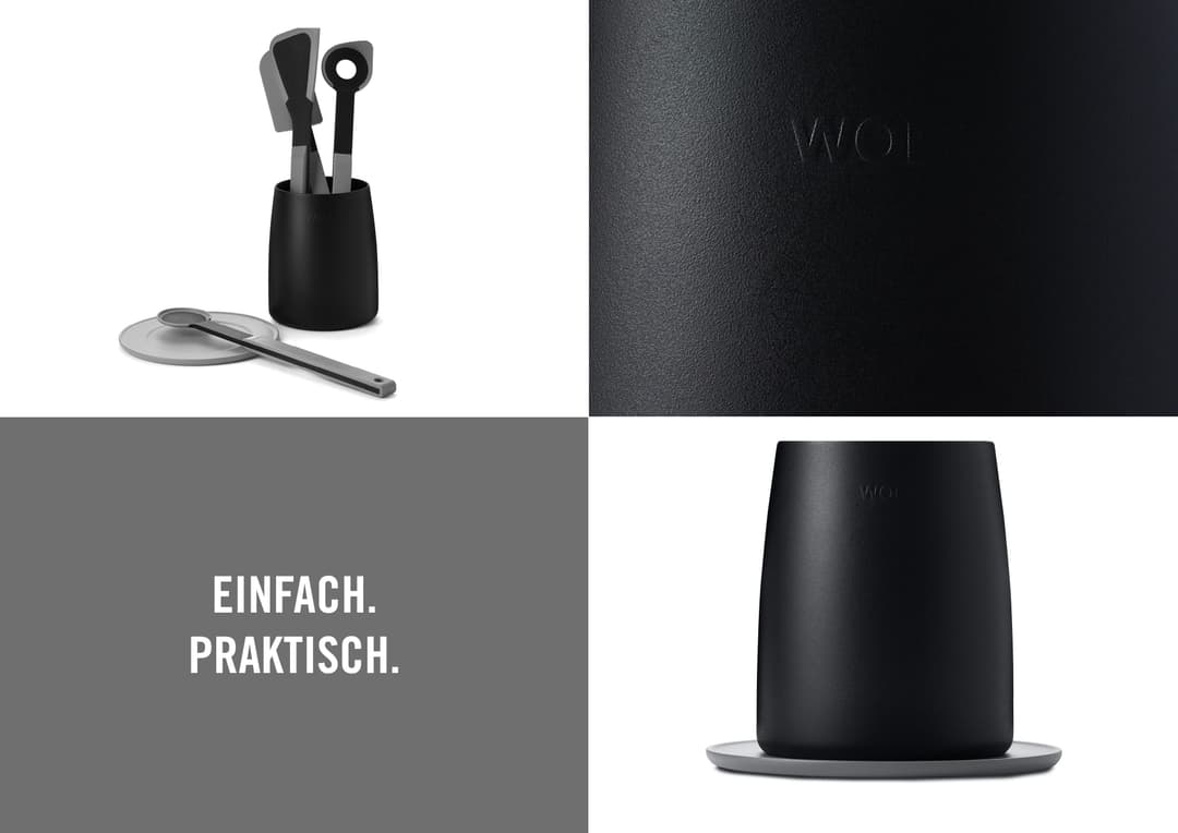 WOLL Besteckhalter Cook it | Grau