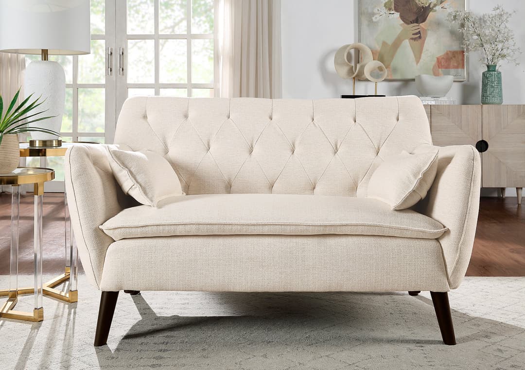 ATLANTIC home collection 2-Sitzer Janna | Beige