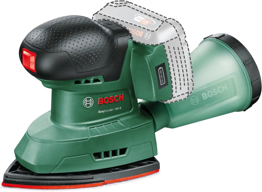 Bosch Home & Garden Akku-Multischleifer EasySander 18V-8 | Grün
