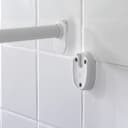 WENKO Duschvorhangstange Universal | Weiß 3