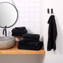 OTTO home Handtuch Set Regona | Schwarz