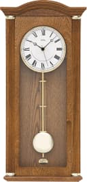 AMS Funk-Pendelwanduhr F5014/4 | Holztöne
