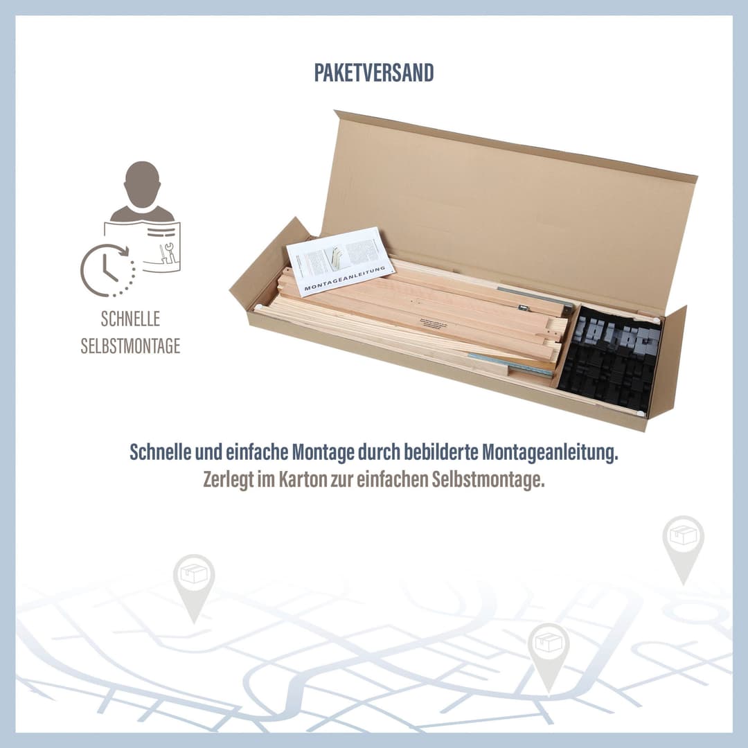 Beco Lattenrost Easy Star K | Holztöne