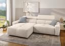 Jockenhöfer Gruppe Ecksofa Unos L-Form | Beige