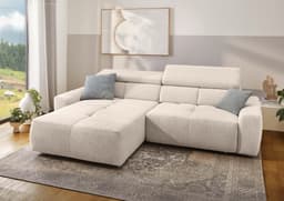 Jockenhöfer Gruppe Ecksofa Unos L-Form | Beige