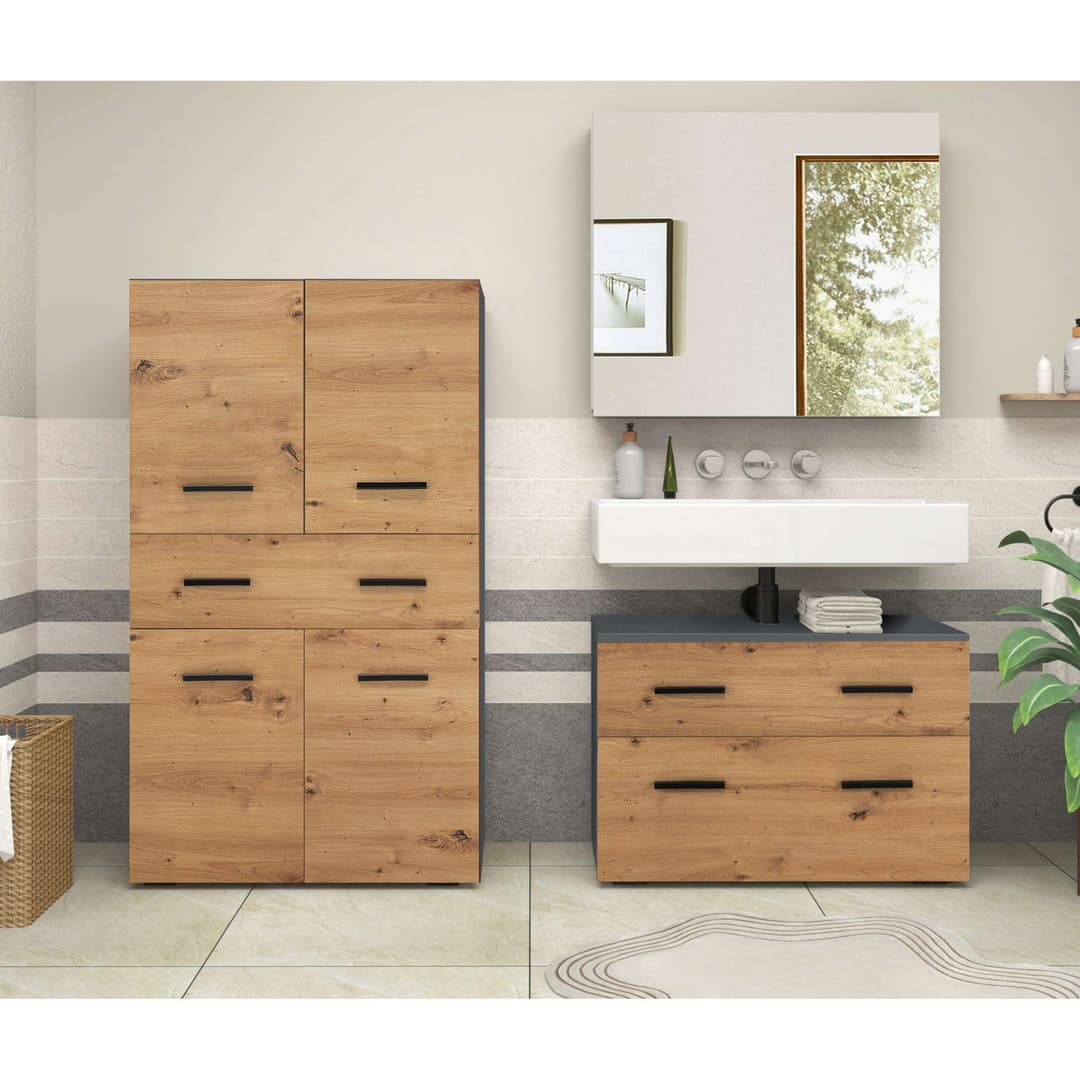INOSIGN Midischrank Skara | Holztöne
