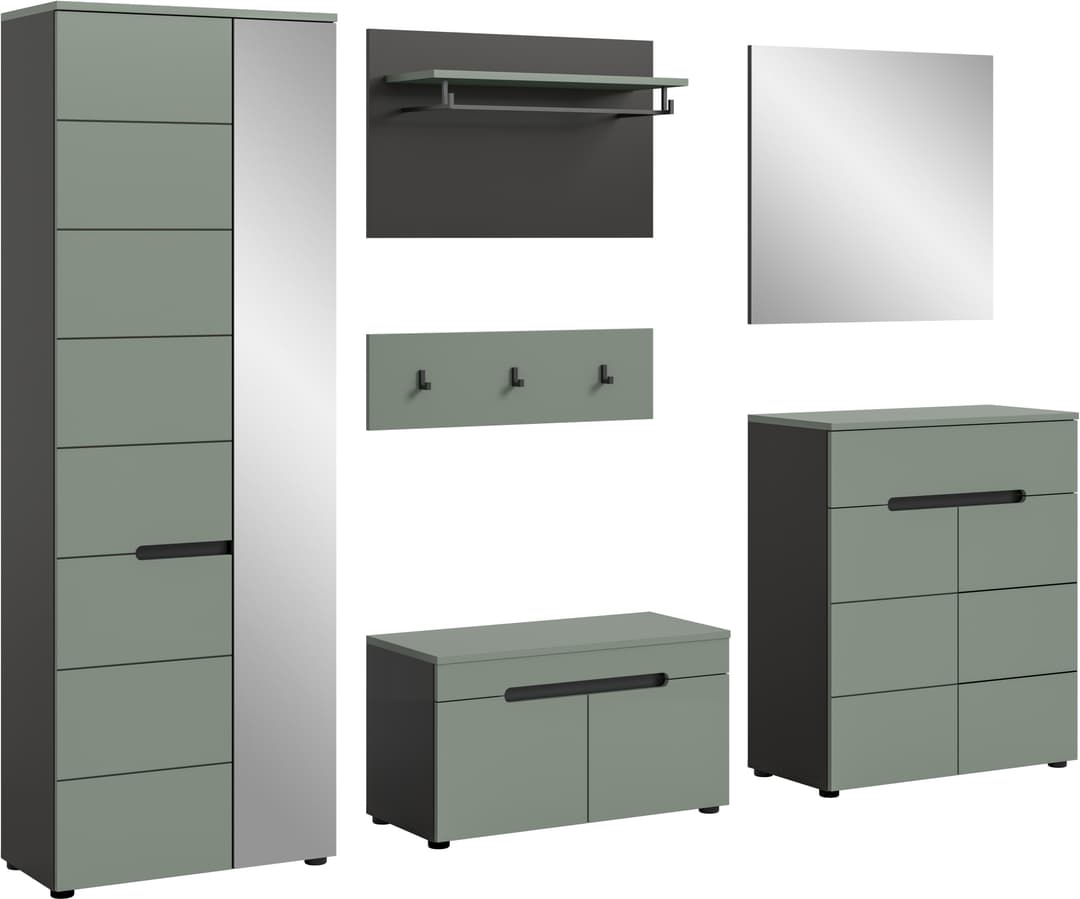 Home affaire Garderoben-Set Rehat | Mehrfarbig