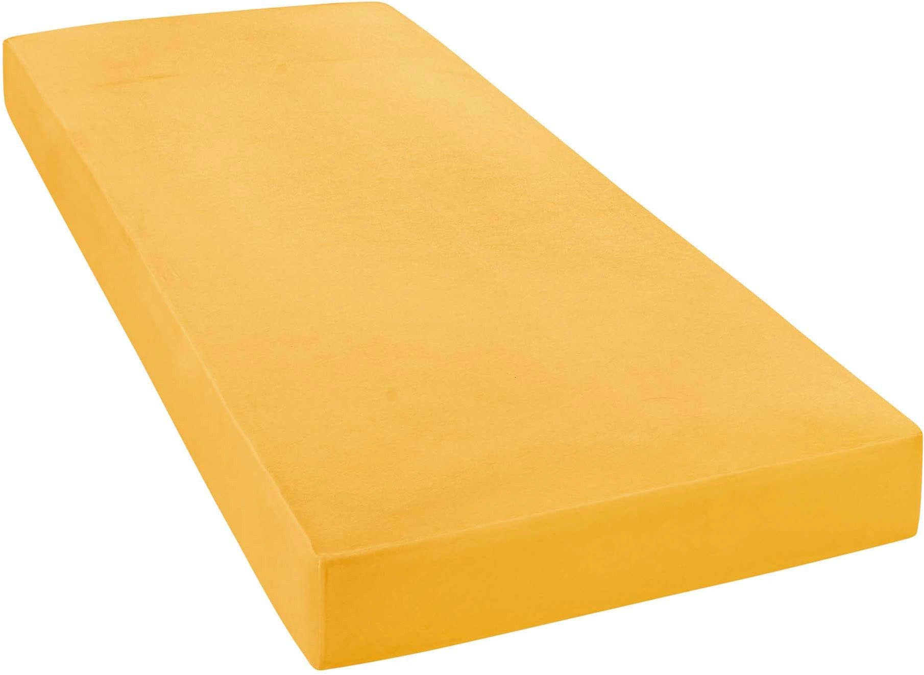 Janine Spannbettlaken ELASTIC 5002 | Gelb